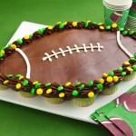 Football Cupcake Pull Aparts