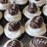 Football Cupcakes For The Superbowl