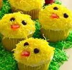 Easter Chicks Cupcakes