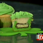 Peppermint Patty St. Patricks Day Cupcakes