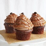 Caramel Mocha Sea Salt Cupcakes