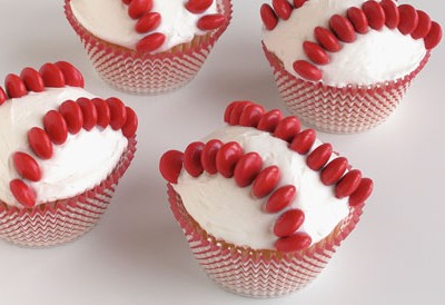 Baseball Cupcakes